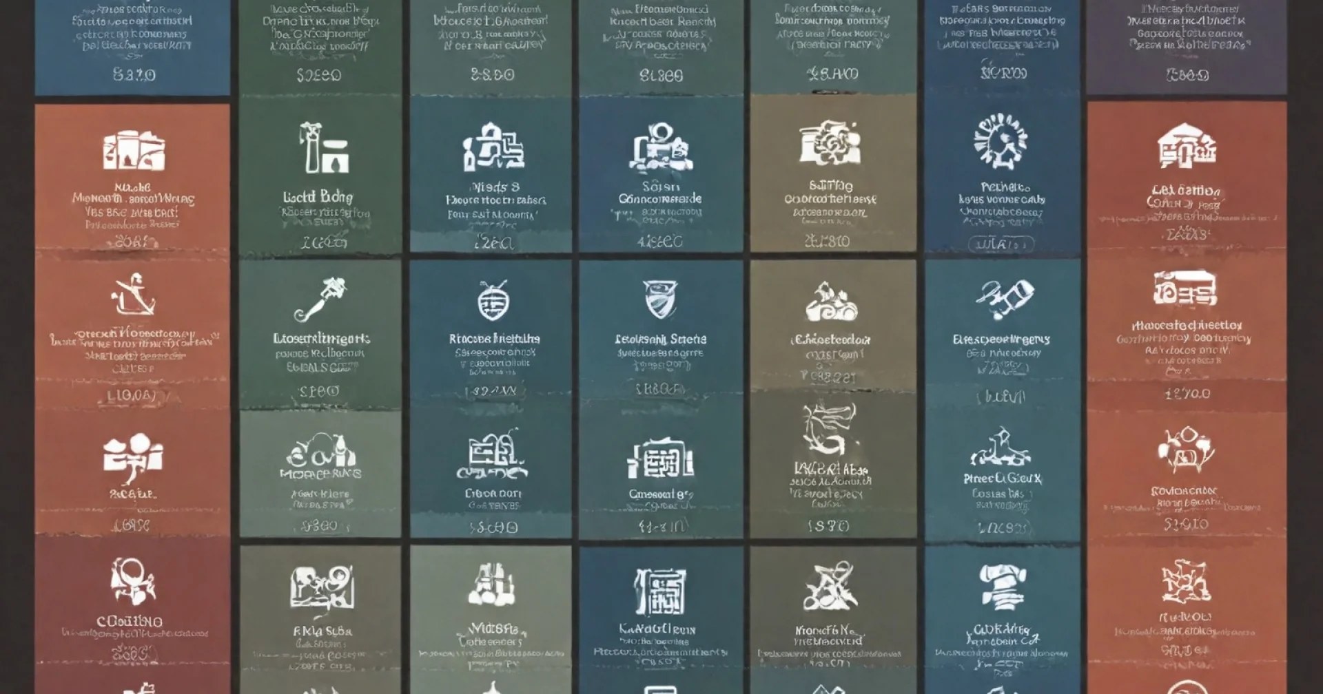 Document de travail présentant les indices et échelons d'un attaché territorial